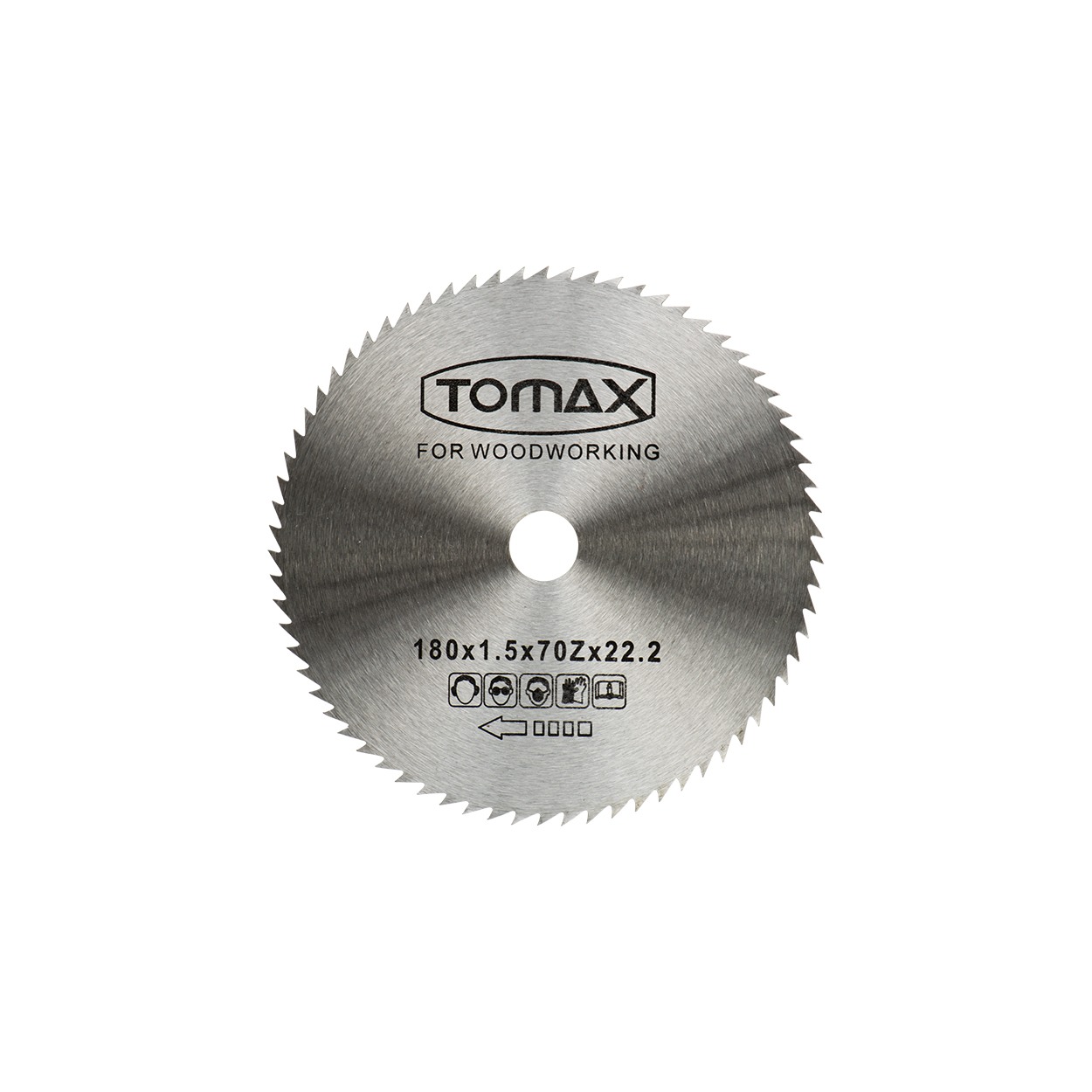 TOMAX AĞAÇ DAİRE TESTERE (180X22,2) ELMASSIZ